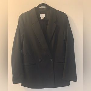 H&M Oversized Double Breasted Blazer